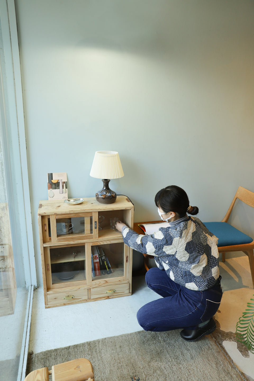 Lehmann Keramik Table Lamp Danish Vintage/デンマークヴィンテージ テーブルランプ リーマンケラミック 陶器 間接照明 北欧インテリア