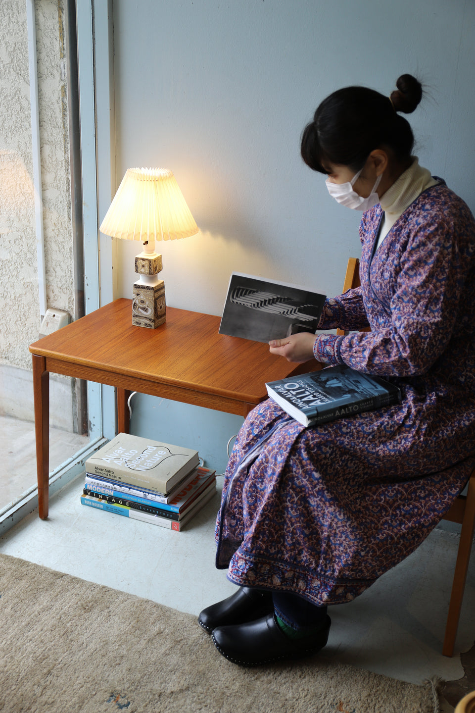 Swedish Vintage Side Table Alberts/スウェーデンヴィンテージ サイドテーブル アルバーツ チーク材 北欧インテリア