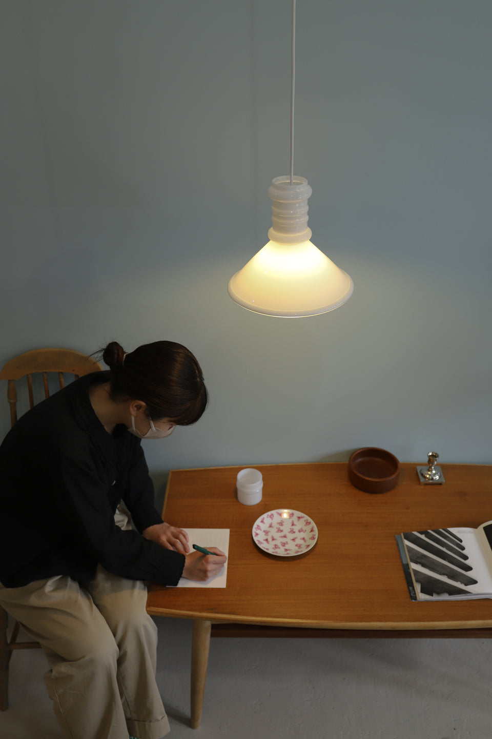 Holmegaard Vintage Pendant Light Apoteker Danish Modern/デンマークヴィンテージ ホルムガード ペンダントライト シセ・ヴェアナー