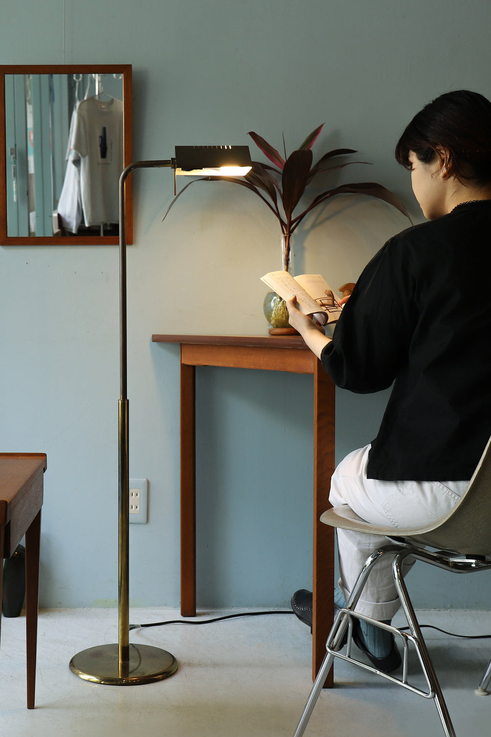 Relco Italy Brass Floor Lamp/イタリアヴィンテージ レルコ