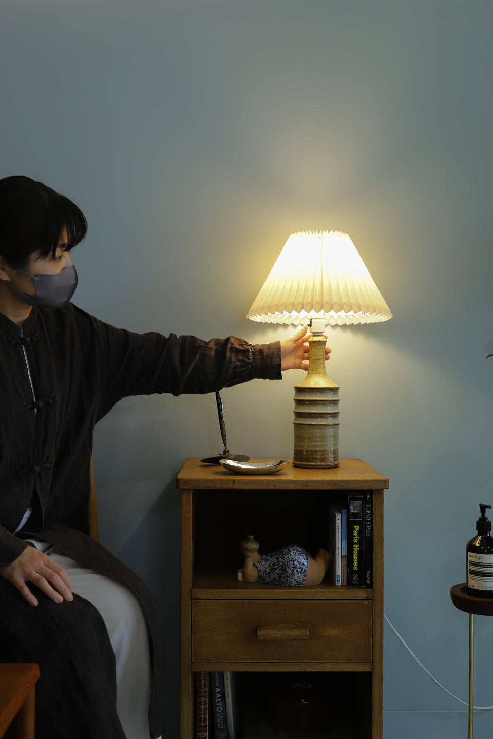 Danish Vintage Søholm Table Lamp Joseph Simon/デンマークヴィンテージ スーホルム テーブルランプ ジョセフ・シモン 間接照明 北欧インテリア