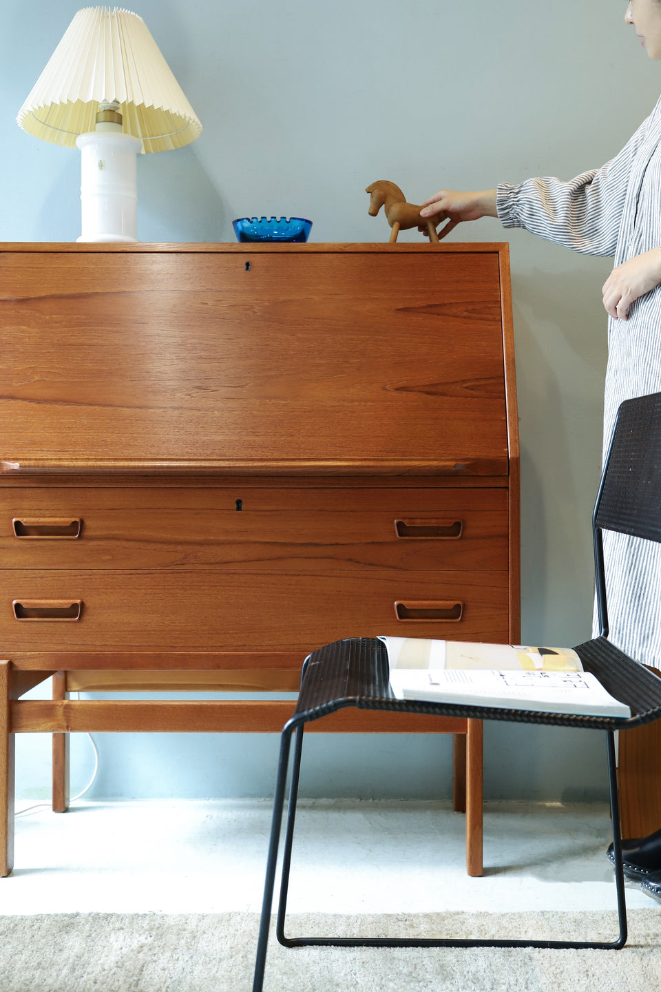 Arne Wahl Iversen Vinde Mobelfabrik Writing Bureau/デンマークヴィンテージ ライティングビューロー アルネ・ウォール・イヴェルセン