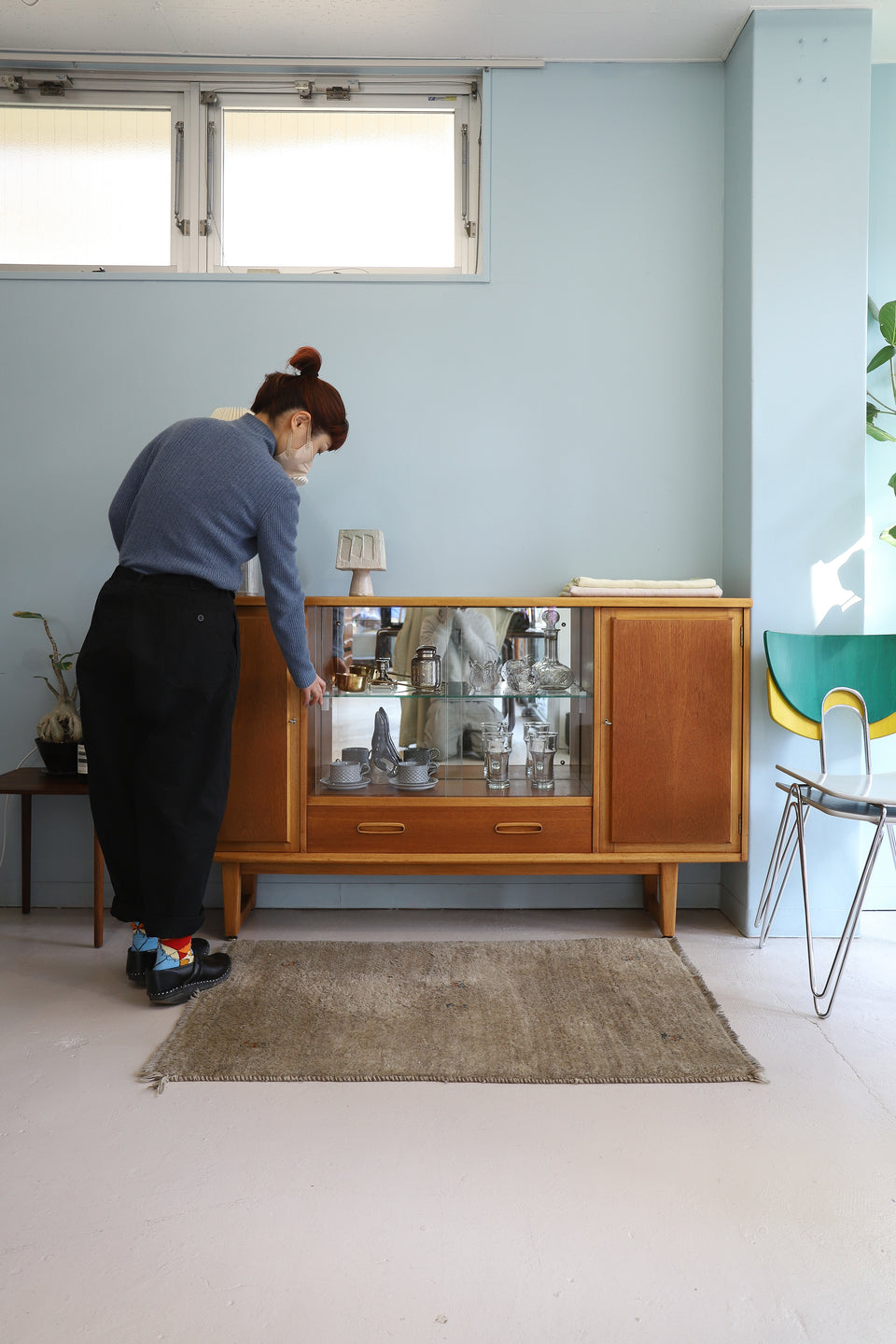 UK Vintage Drink Cabinet Sideboard/イギリスヴィンテージ ドリンクキャビネット サイドボード