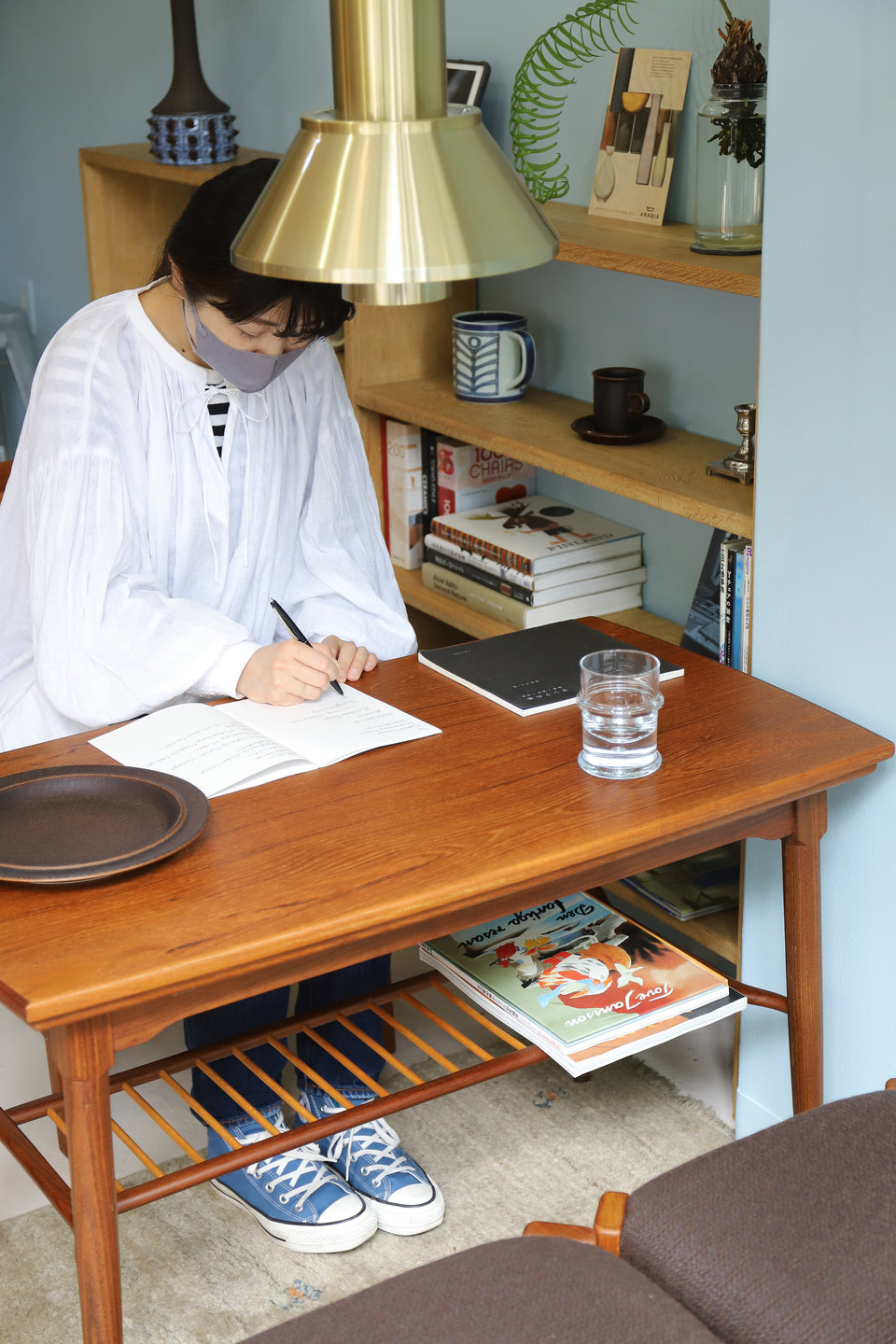 Danish Vintage Extension Coffee Table/デンマークヴィンテージ エクステンション コーヒーテーブル チーク材 北欧家具