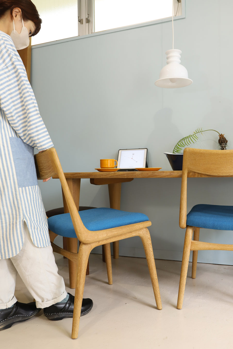 HIDA Dining Table Oak Wood/飛騨産業 ダイニングテーブル 森のことばシリーズ ナラ材 キツツキ