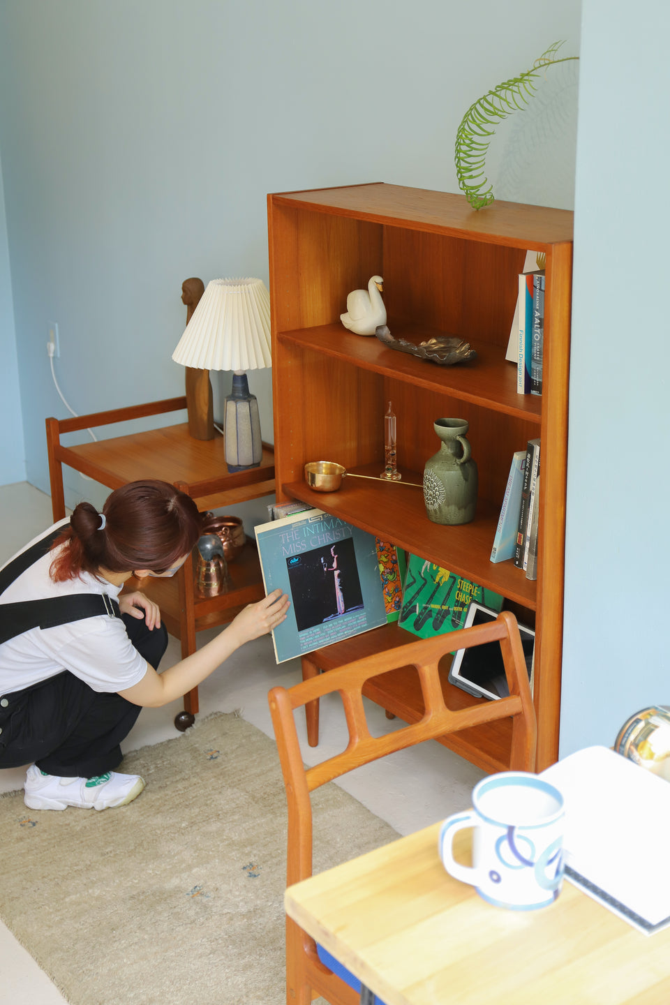 Danish Vintage Bookcase Shelf Teakwood/デンマークヴィンテージ ブックケース 本棚 チーク材 収納 北欧家具