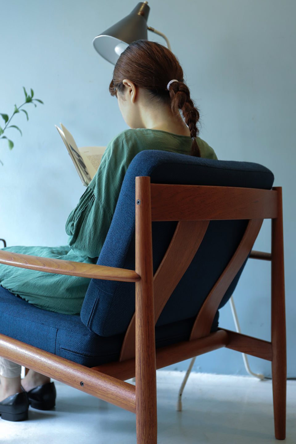 France & Søn Easy Chair Grete Jalk model 118/フランス&サン イージーチェア グレーテ・ヤルク デンマーク 北欧ヴィンテージ 1Pソファ