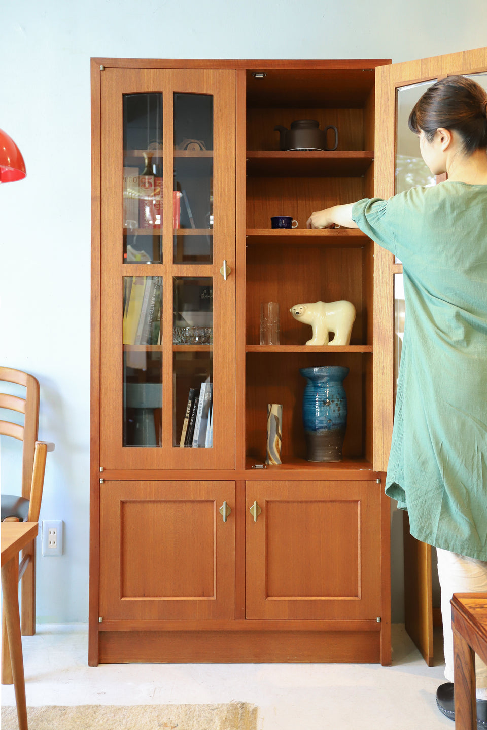 Japanese Vintage Teakwood Cupboard/ジャパンヴィンテージ カップボード 食器棚