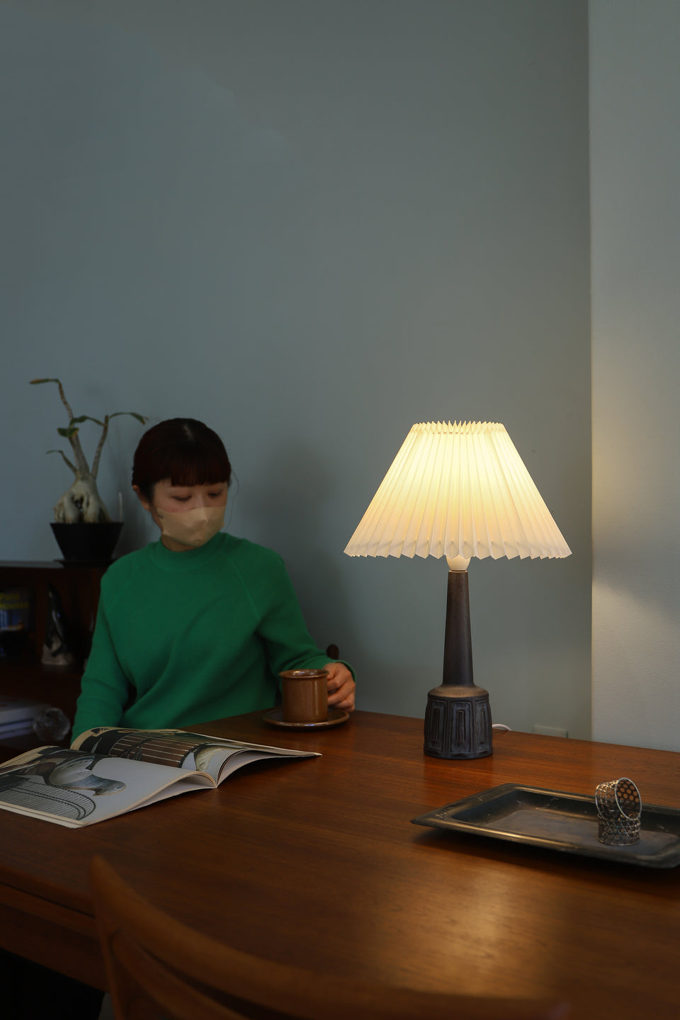 Helge Østerberg Table Lamp Danish Vintage/デンマークヴィンテージ ヘルゲ・オスターバーグ テーブルランプ 間接照明 北欧インテリア