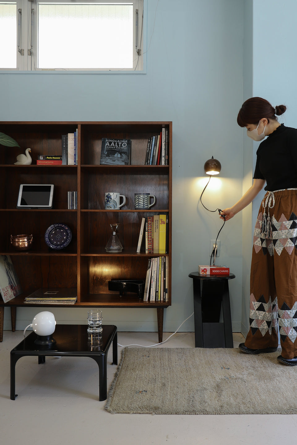 Danish Vintage Magnet Ball Wall Lamp/デンマークヴィンテージ ボールウォールランプ 壁掛け テーブルランプ 北欧インテリア