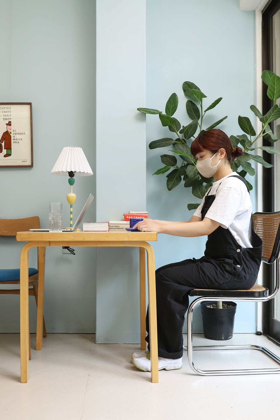 Finnish Vintage artek Table Alvar Aalto/フィンランドヴィンテージ アルテック テーブル デスク アルヴァ・アアルト 北欧家具