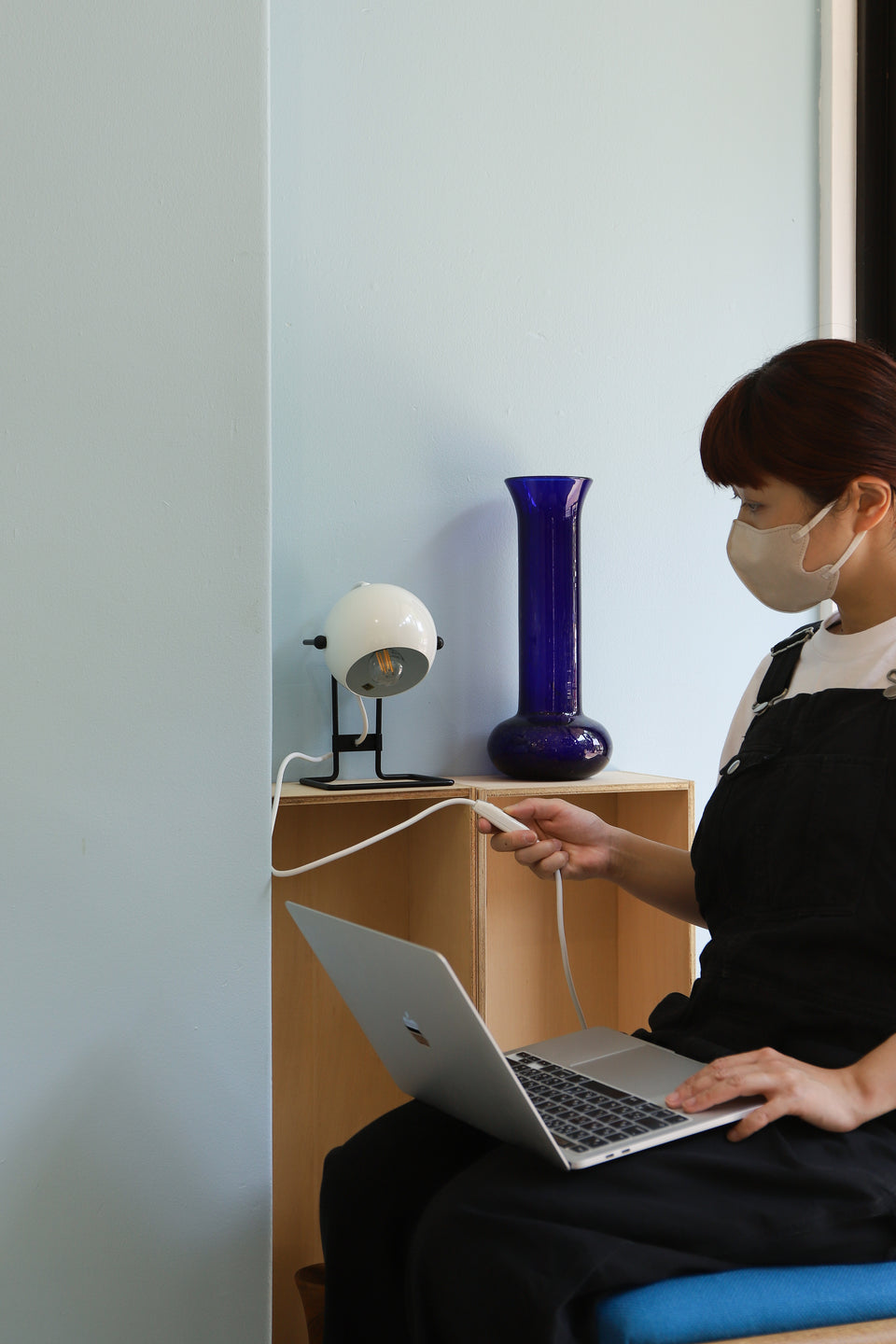 Danish Vintage Ball Stat Table Lamp/デンマークヴィンテージ ボールテーブルランプ 関節照明 北欧インテリア