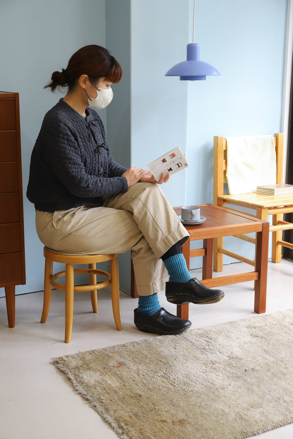 Akita Mokko Bentwood Stool No.209/秋田木工 スツール 曲木 ブナ材 ナチュラル 椅子
