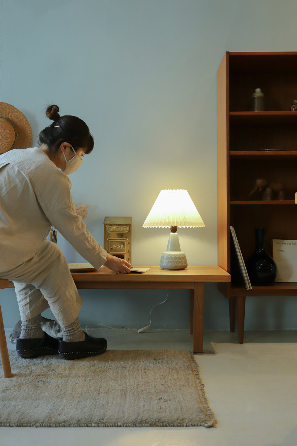 Vintage Søholm Table Lamp Model 1015 Einar Johansen/スーホルム テーブルランプ エイナー・ヨハンセン デンマークヴィンテージ