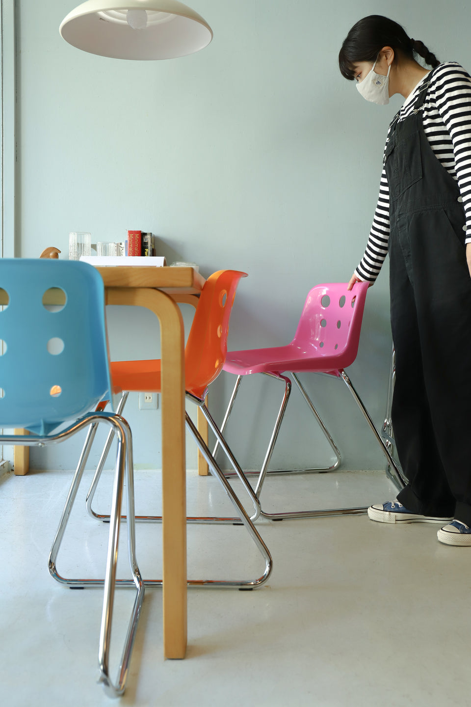 Robin Day Polo Chair Sled Base/ロビン・デイ ポロチェア スタッキング イギリス製