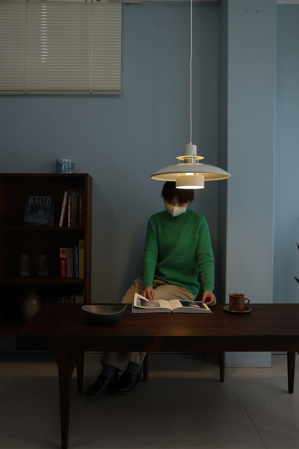 Danish Vintage Lyskaer Belysning Pendant Light/デンマークヴィンテージ ペンダントライト 照明 北欧インテリア