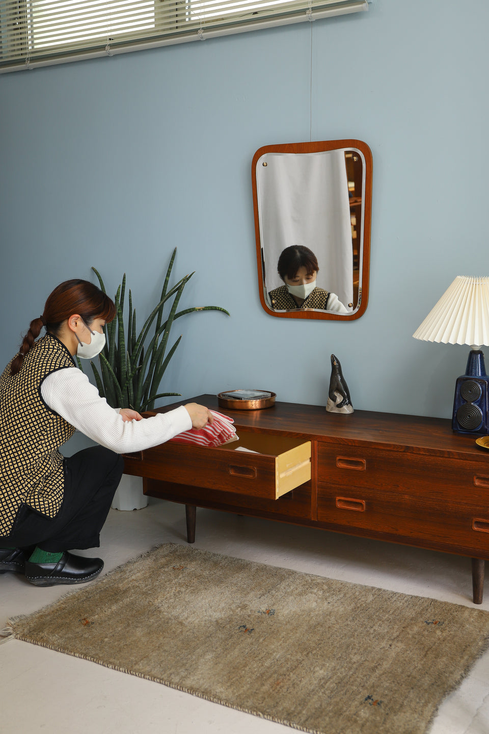 Danish Vintage Hundevad&Co. Rosewood Side Board/デンマークヴィンテージサイドボード ローボード ローズウッド 収納 北欧家具