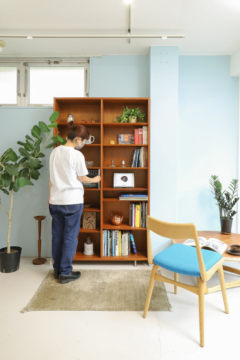 Danish Vintage Hundevad&Co. Teakwood Bookcase/デンマークヴィンテージ ブックケース 本棚 チーク材 ポール・ハンデバッド 北欧家具