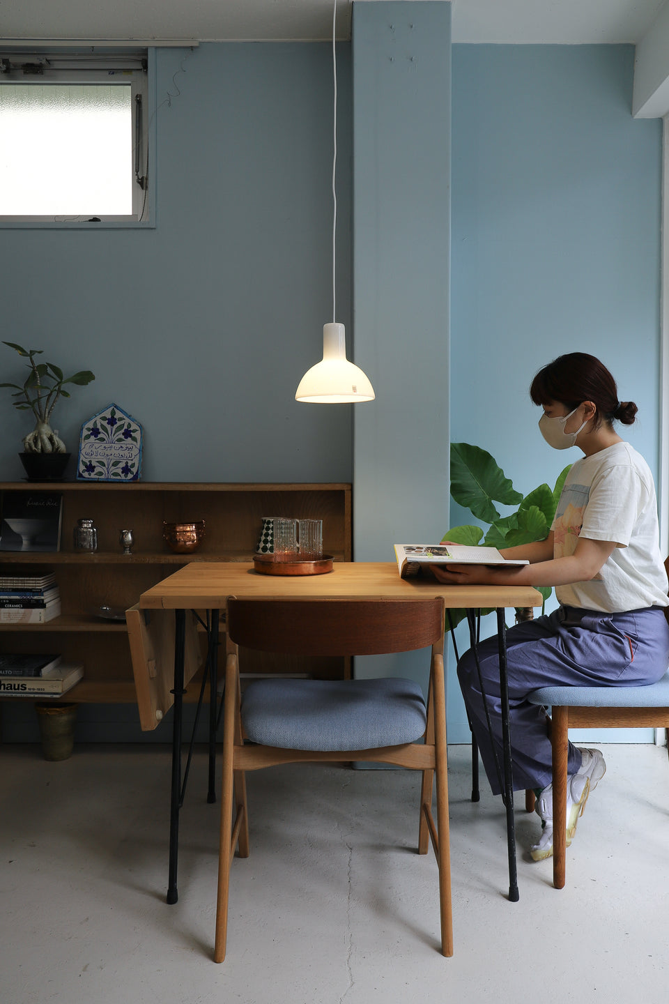 Danish Vintage Holmegaard Pendant Light Skyline/デンマークヴィンテージ ホルムガード ペンダントライト スカイライン 照明 北欧インテリア