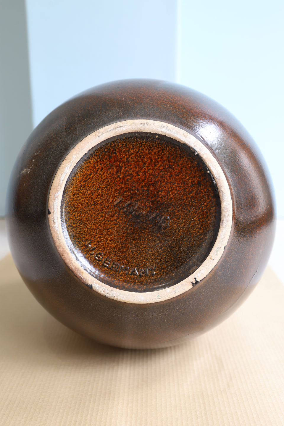 W.Germany Vintage Vase Fat Lava/西ドイツヴィンテージ ファットラヴァ フラワーベース 花器