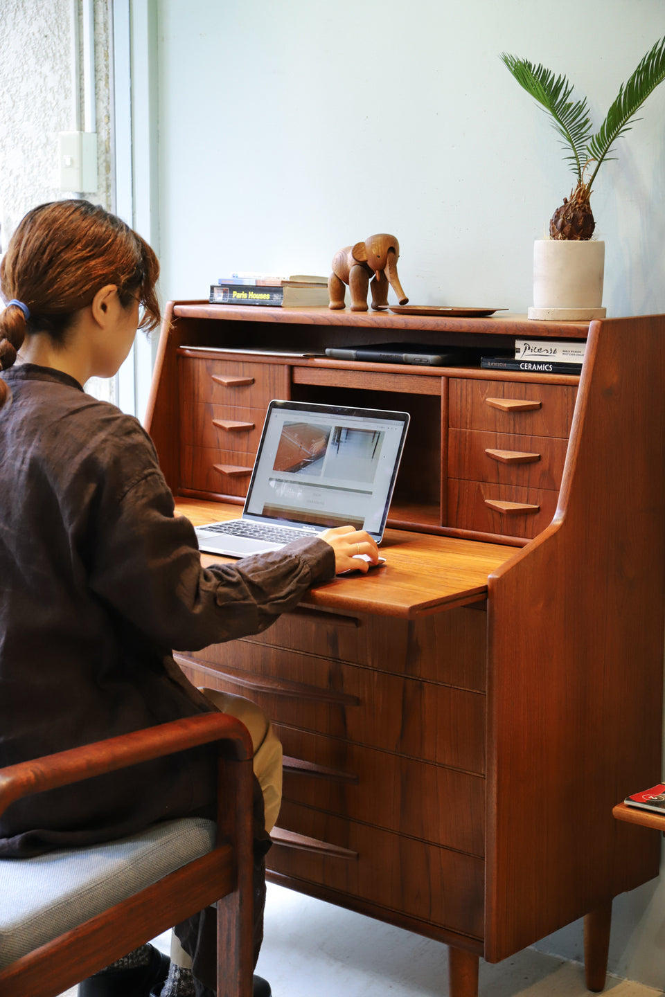 Randers Møbelfabrik Writing Bureau Danish Vintage/デンマーク ヴィンテージ ライティング ビューロー デスク チェスト ドレッサー 北欧家具