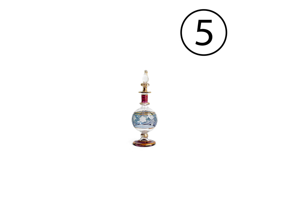 Egyptian Glass Perfume Bottle/エジプトガラス 香水瓶 パフュームボトル インテリア