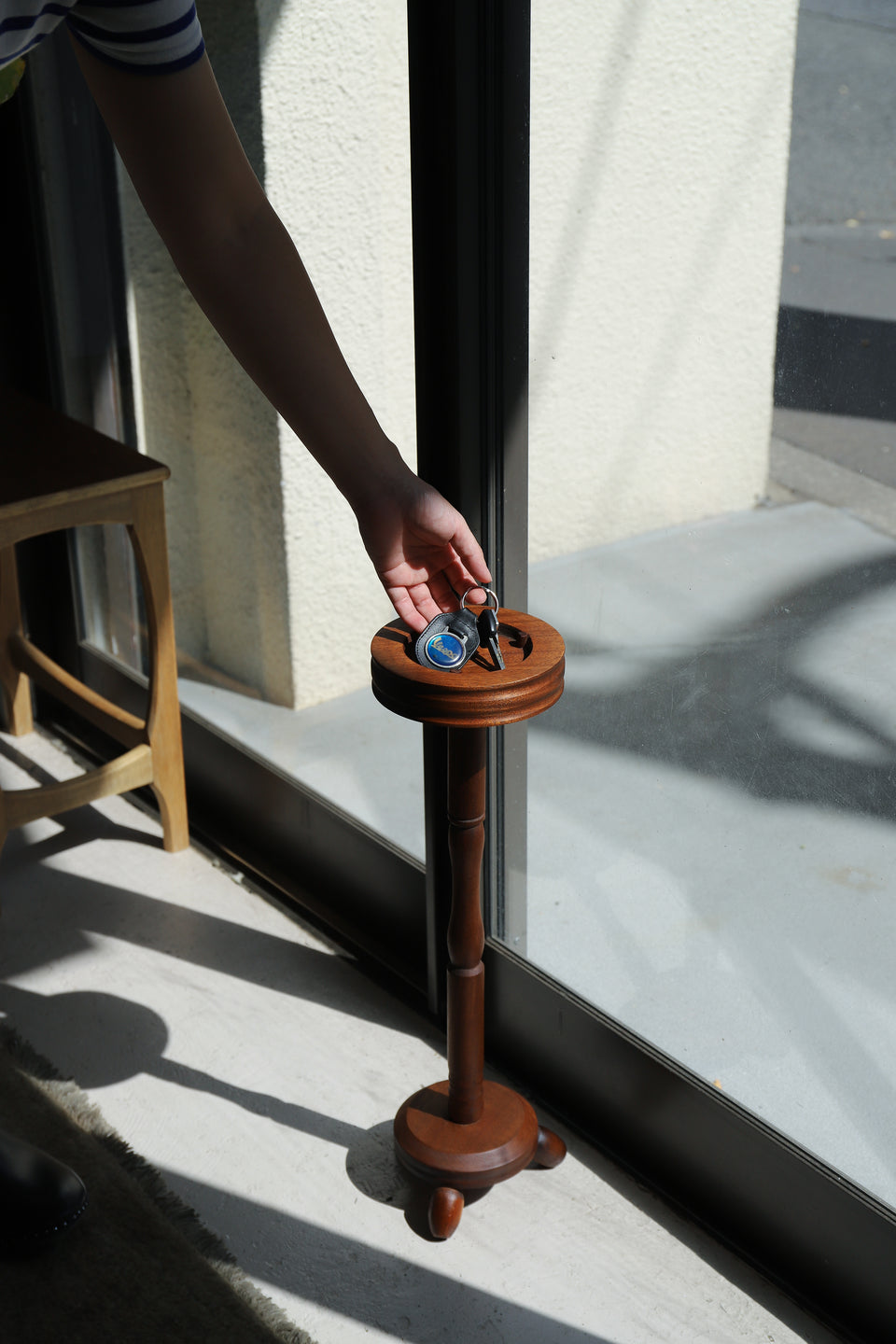 Accessory Tray Plant Stand Afromosia Danish Vintage/デンマークヴィンテージ プラントスタンド アクセサリートレー 北欧インテリア