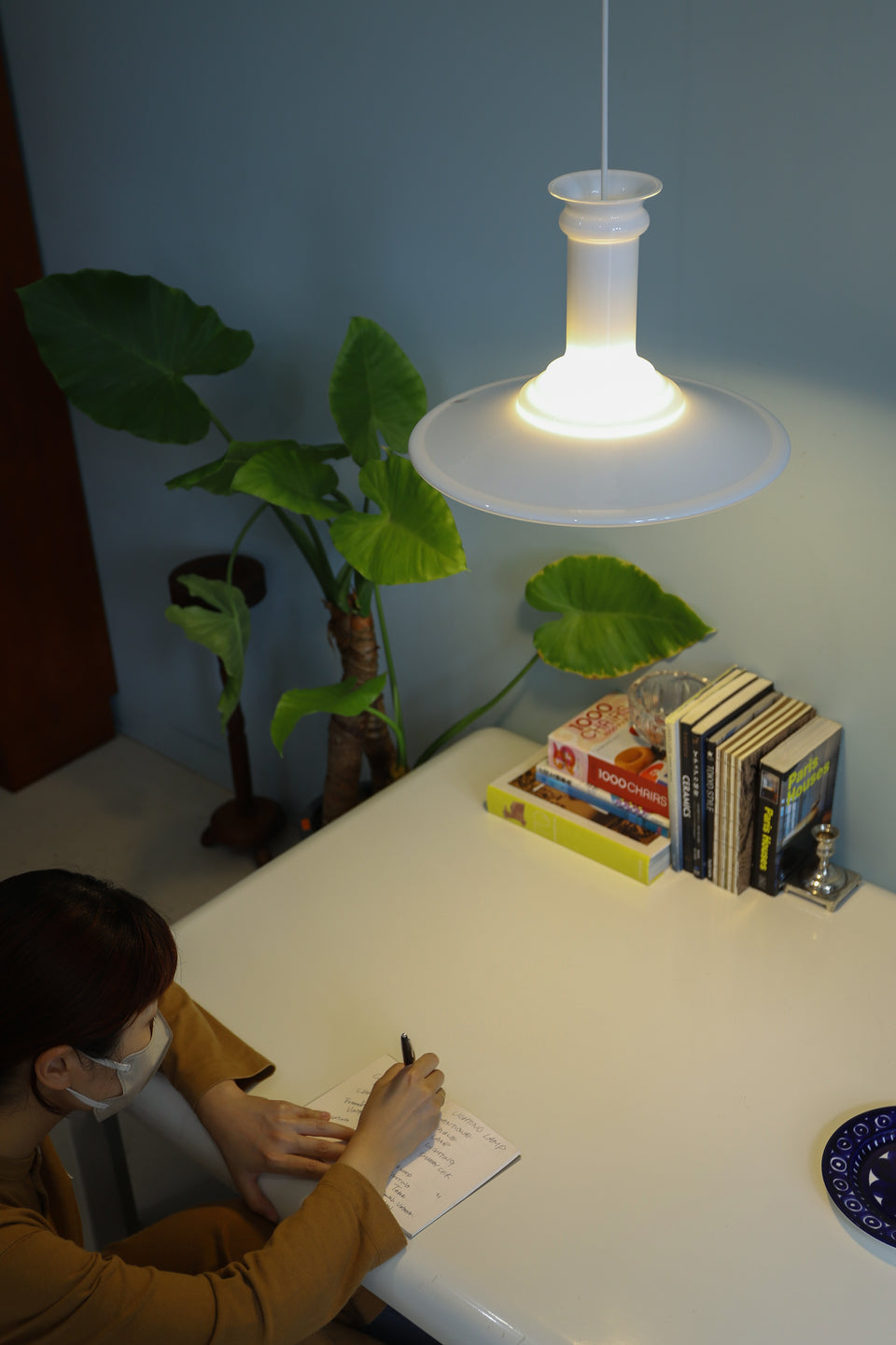 Danish Vintage Holmegaard Pendant Light Mythos Medium/デンマークヴィンテージ ホルムガード ミュトス ペンダントライト 照明 北欧インテリア ミディアム