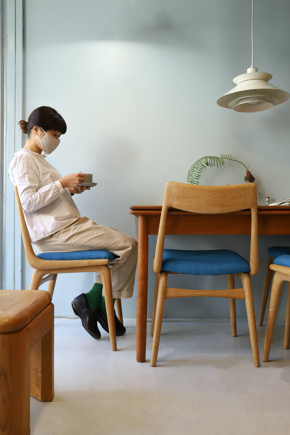 Slagelse Møbelvaerk Boomerang Chair Danish Vintage/デンマークヴィンテージ ブーメランチェア ダイニングチェア アルフレッド・クリステンセン オーク材