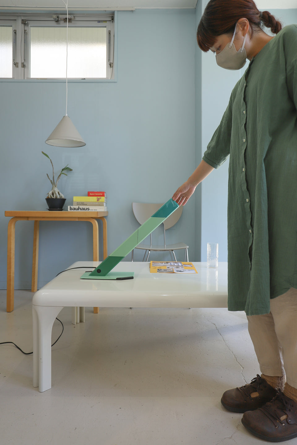 Japanese Vintage Kreo Light “ZIGU ZAGU”/クレオライト ジグザグ デスクライト レトロモダン ジャパンヴィンテージ