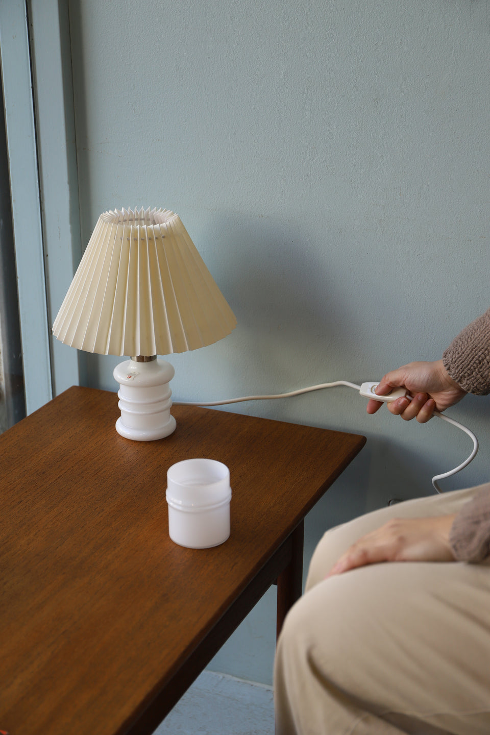 Vintage Holmegaard Table Lamp “Apoteker”/ホルムガード テーブルランプ シセ・ヴェアナー スモールサイズ デンマークヴィンテージ