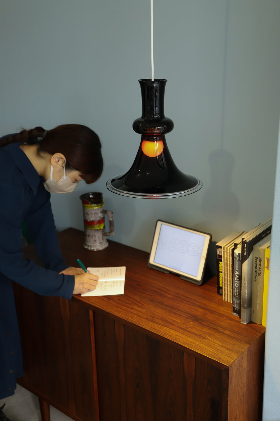 Holmegaard Pendant Light Etude Danish Vintage/ホルムガード ペンダントライト エチュード 照明 デンマークヴィンテージ