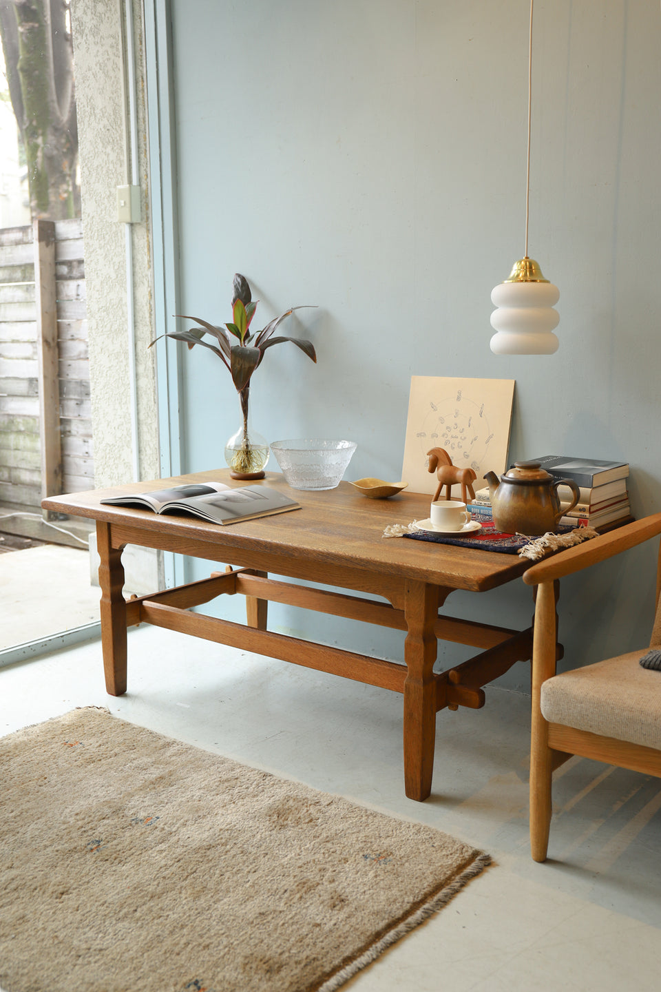 Denmark Vintage Center Table by Henning Kjaernulf / デンマーク ヴィンテージ センターテーブル 北欧家具