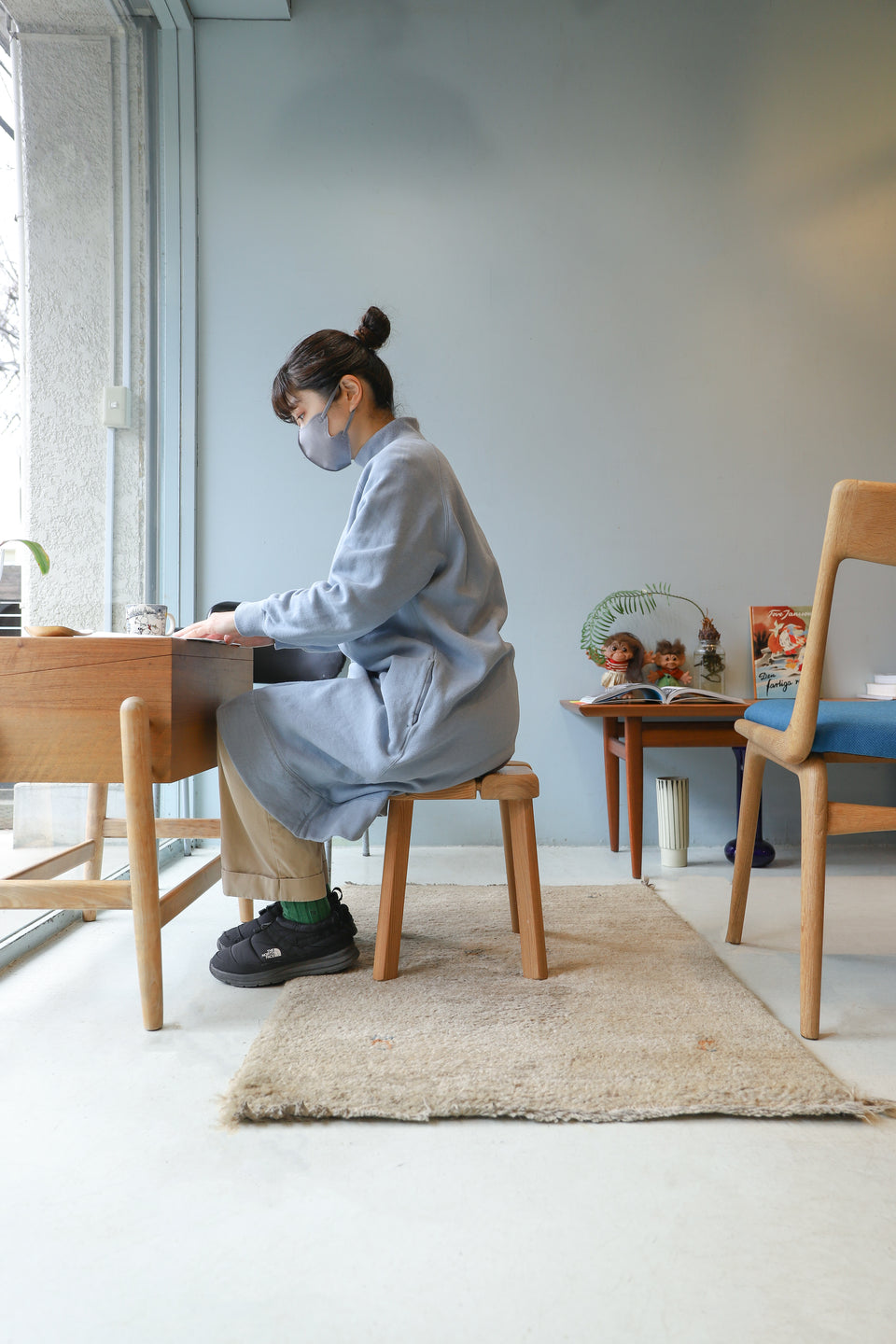 Pinewood Sauna Stool Finnish Vintage/フィンランドヴィンテージ サウナスツール 椅子 パイン材