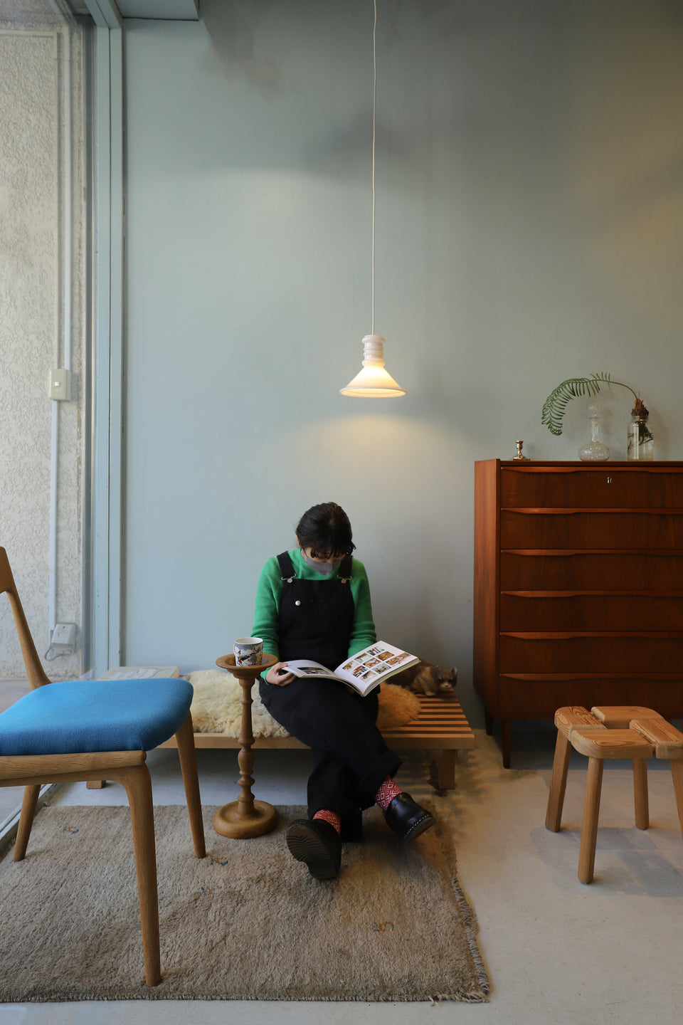 Vintage Holmegaard Pendant Light Apoteker Danish Modern/デンマークヴィンテージ ホルムガード ペンダントライト シセ・ヴェアナー