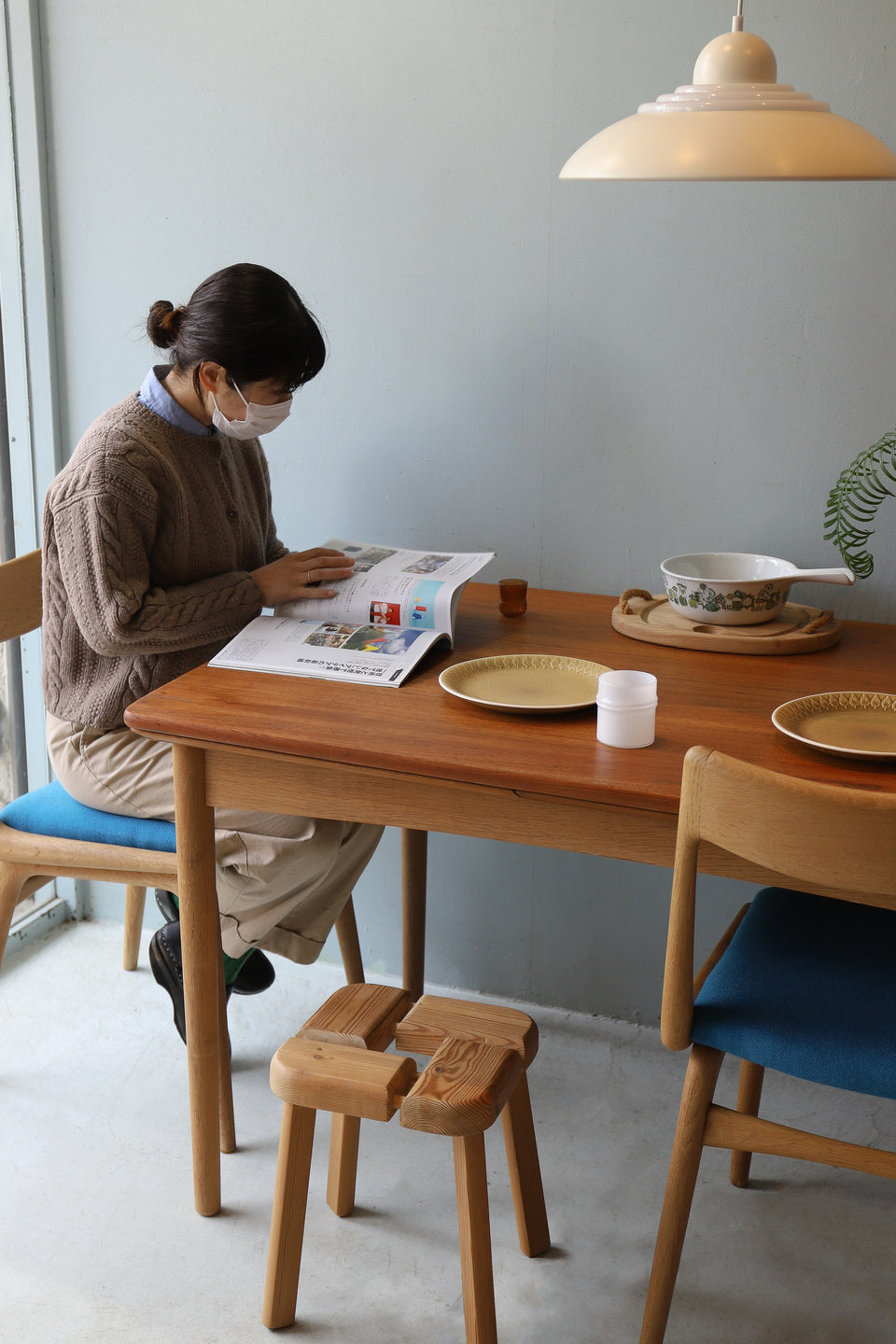Slagelse Mobelfabrik Extension Dining Table Danish Vintage/デンマークヴィンテージ エクステンション ダイニングテーブル 北欧家具