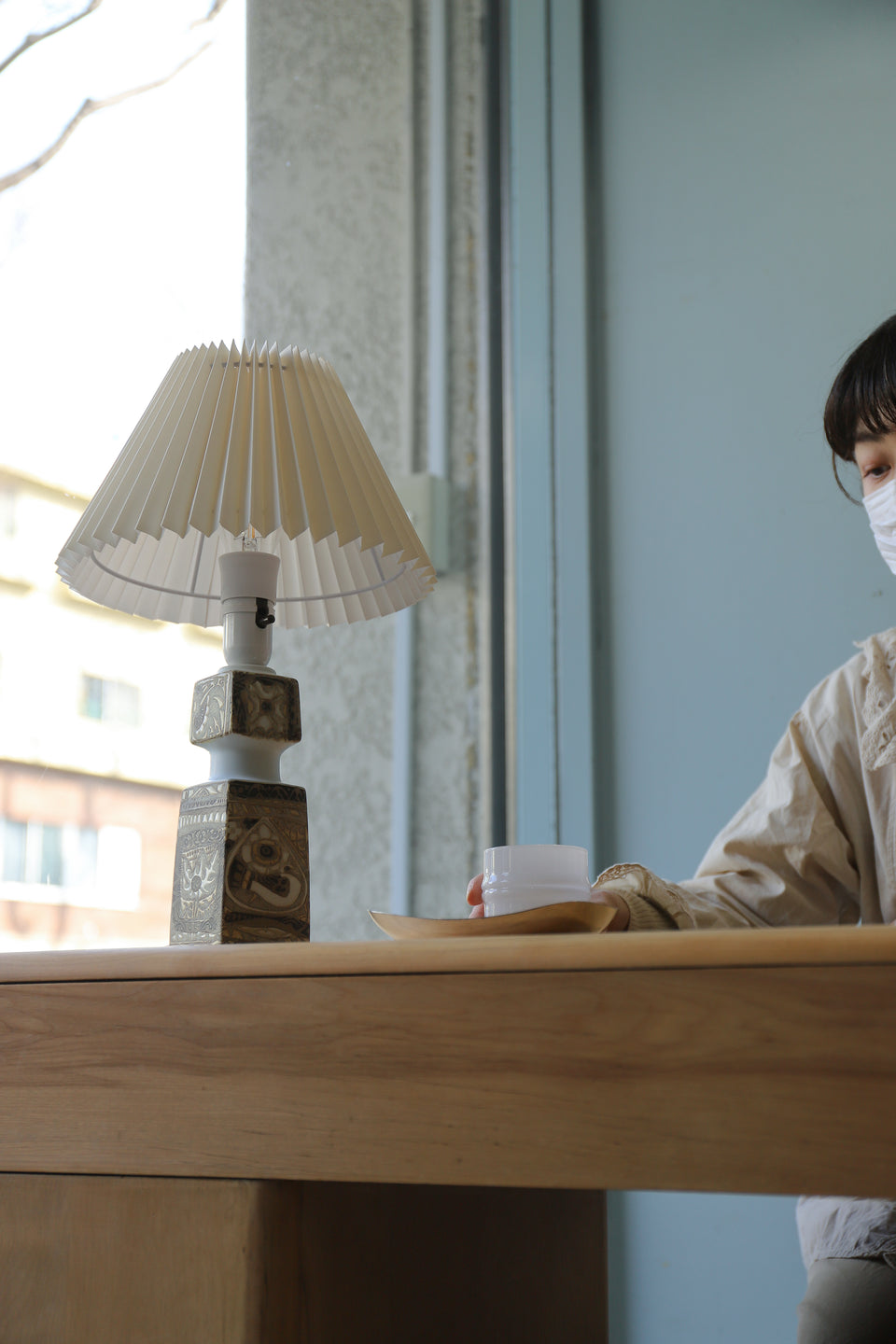 Vintage Royal Copenhagen Baca Table Lamp Nils Thorsson/デンマークヴィンテージ ロイヤルコペンハーゲン バッカ テーブルランプ ニルス・トーソン