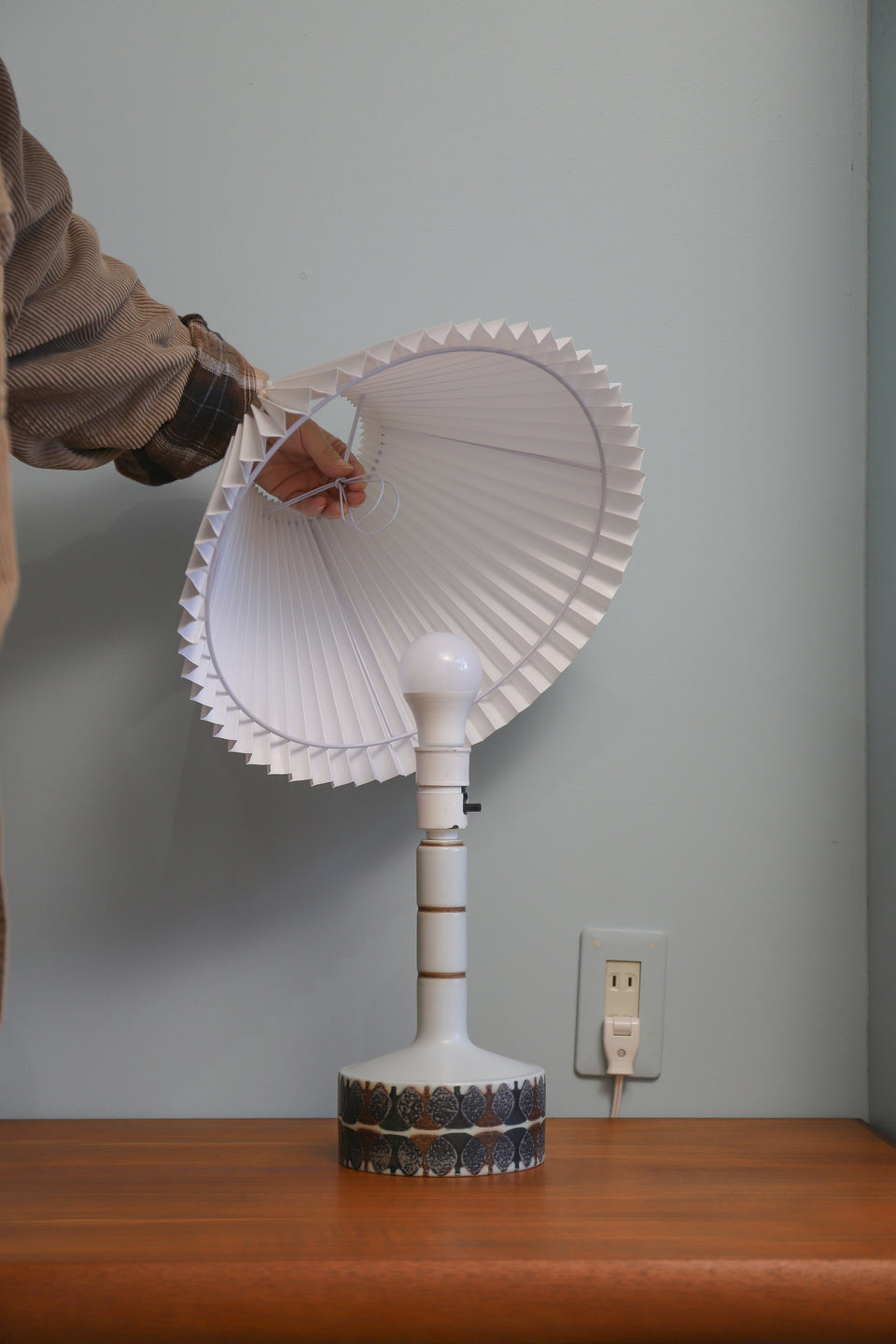 Royal Copenhagen Vintage Baca Table Lamp Ellen Malmer/ロイヤルコペンハーゲン バッカ テーブルランプ エレン・マルマー 間接照明 北欧インテリア