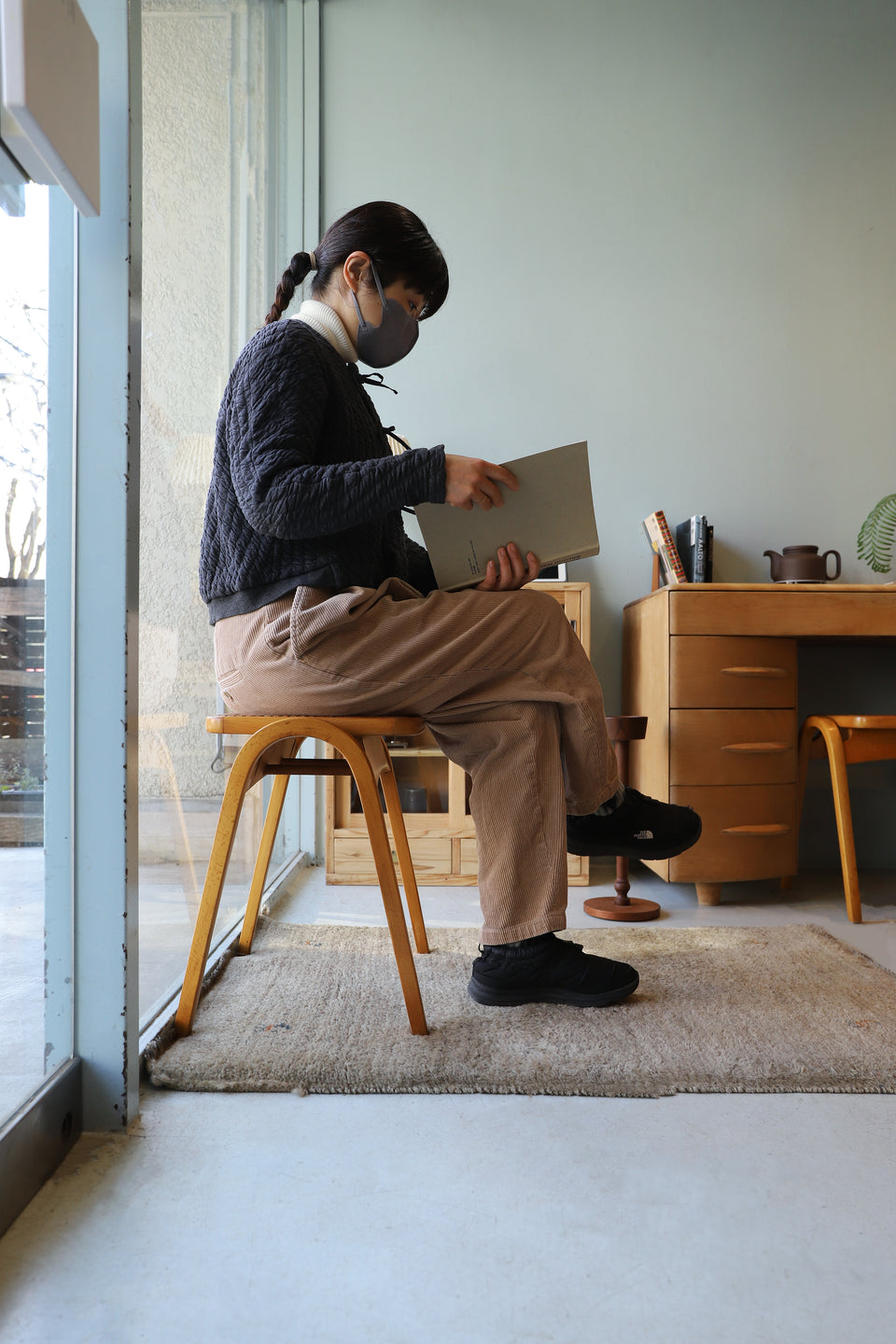 Vintage Akita Mokko Stacking Stool No.202 Rattan/秋田木工 スタッキングスツール ラタン 剣持勇 ジャパニーズモダン