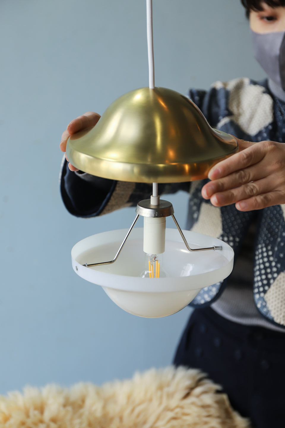Vintage Louis Poulsen Pendant Light BUBI Henning Koppel/ルイス・ポールセン ペンダントライト ブビ ヘニング・コッペル 照明 北欧ヴィンテージ