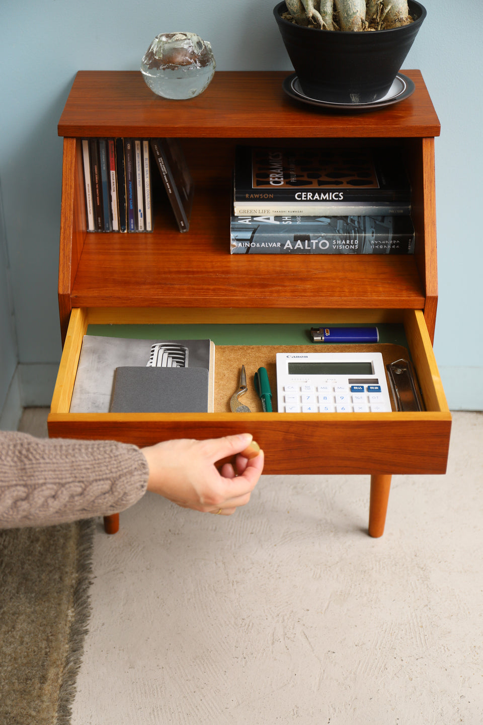 Swedish Vintage Bedside Table Chest/スウェーデンヴィンテージ ベッドサイド テーブル チェスト 北欧家具