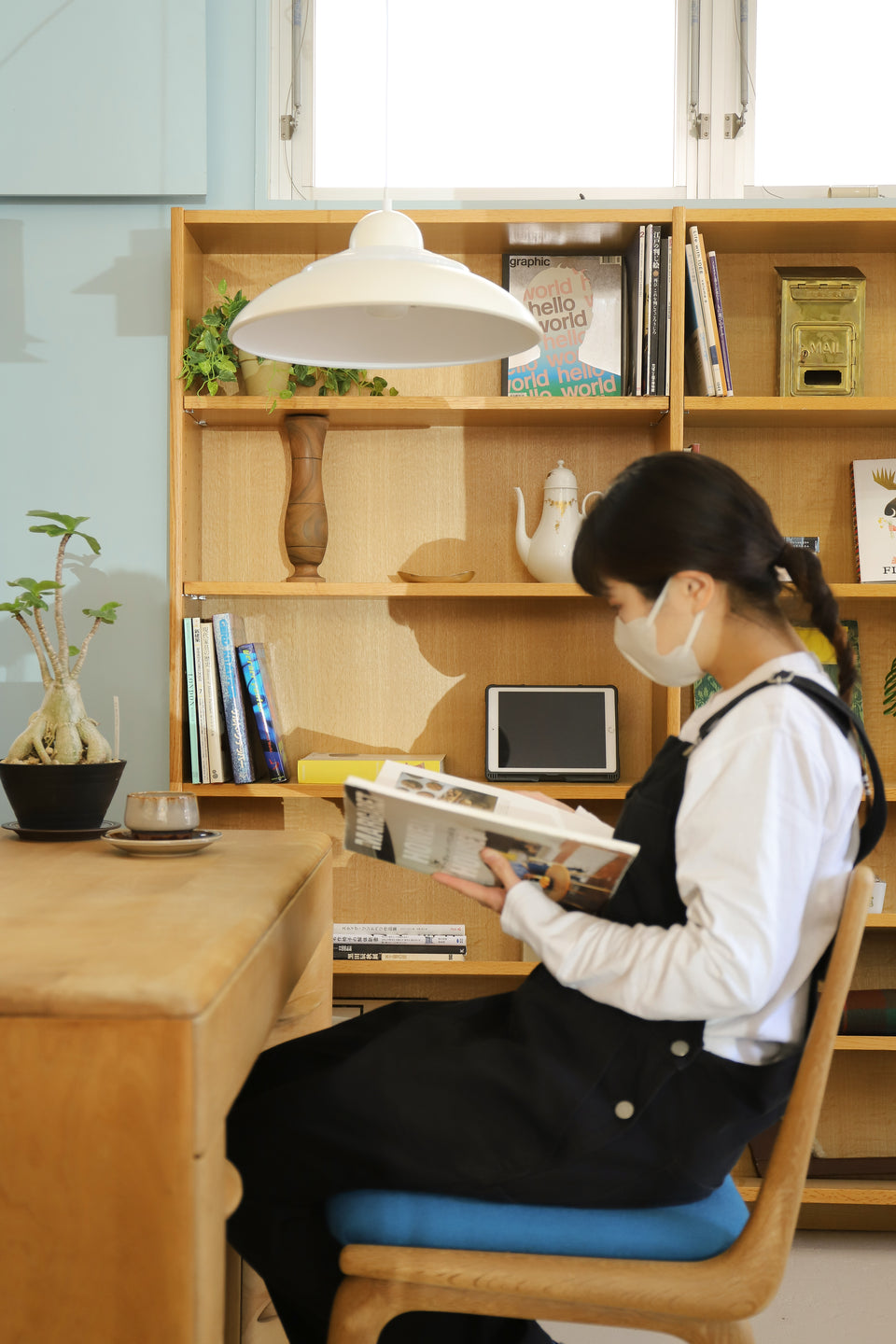 Library Large Bookshelf/本棚 図書館 収納家具 ブックシェルフ