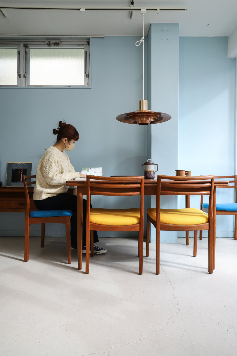 Vejen Bordfabrik Verner Pedersen Extension Dining Table/デンマークヴィンテージ エクステンション ダイニングテーブル チーク材 北欧家具