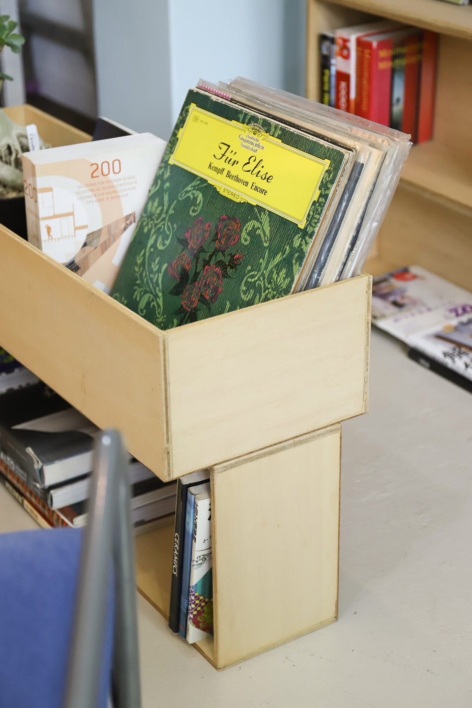 Slim Wooden Box/ウッドボックス 木箱 収納雑貨