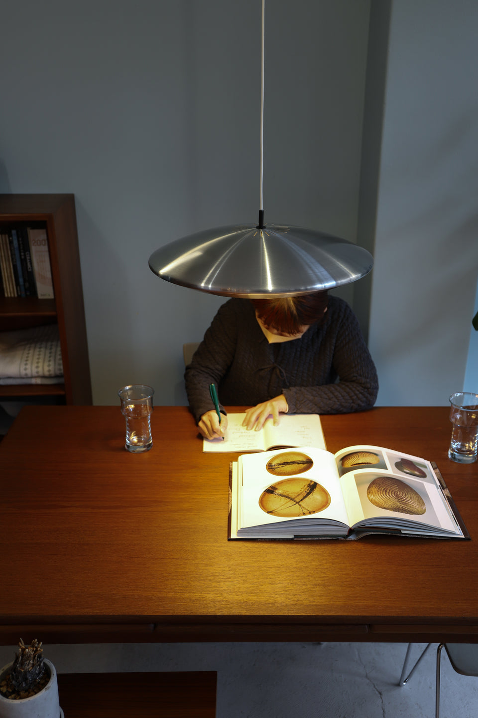 Fog&Mørup Silver Diskos Pendant Light Jo Hammerborg/フォグ&モーラップ ペンダントライト ヨー・ハーマボー シルバー 照明 北欧インテリア