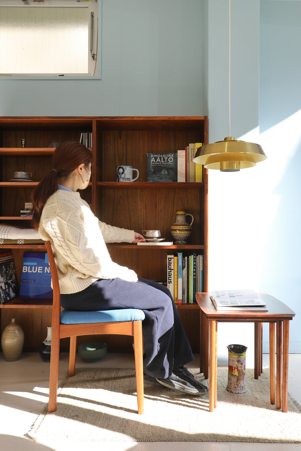 Danish Vintage Hundevad&Co. Rosewood Bookcase Shelf/デンマークヴィンテージ ブックケース シェルフ 本棚 ローズウッド 北欧インテリア