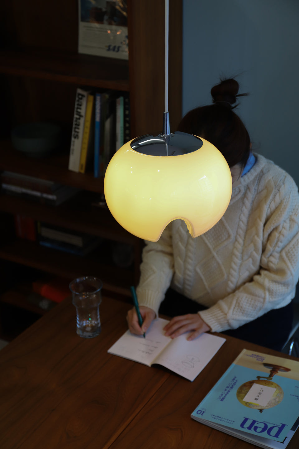 Germany Vintage Peill&Putzler Pendant Light Futura/ドイツヴィンテージ パイル&プッツラー ペンダントライト ガラスシェード