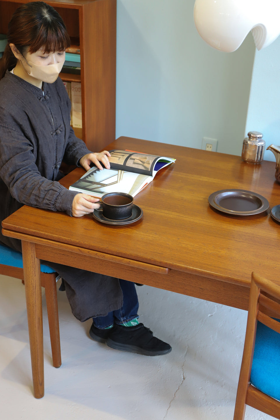 Finnish Vintage ARABIA Ruska Tea Cup and Saucer/アラビア ルスカ ティーカップ&ソーサー 北欧インテリア ヴィンテージ食器