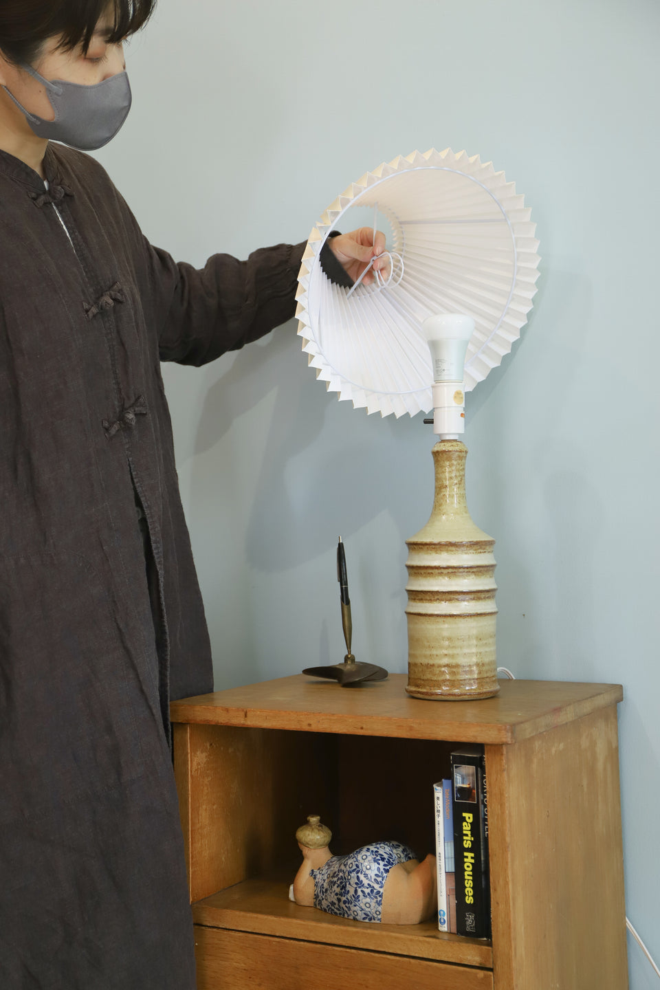 Danish Vintage Søholm Table Lamp Joseph Simon/デンマークヴィンテージ スーホルム テーブルランプ ジョセフ・シモン 間接照明 北欧インテリア