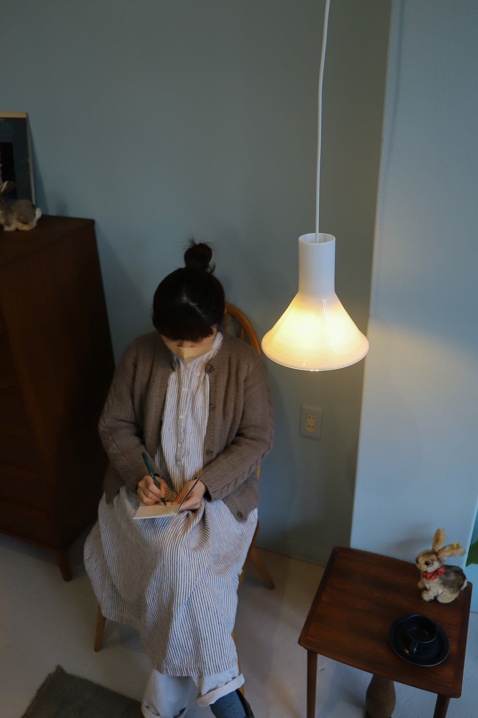 Holmegaard Pendant Light mini P&T Danish Vintage/ホルムガード ペンダントライト マイケル・バング 照明 デンマークヴィンテージ